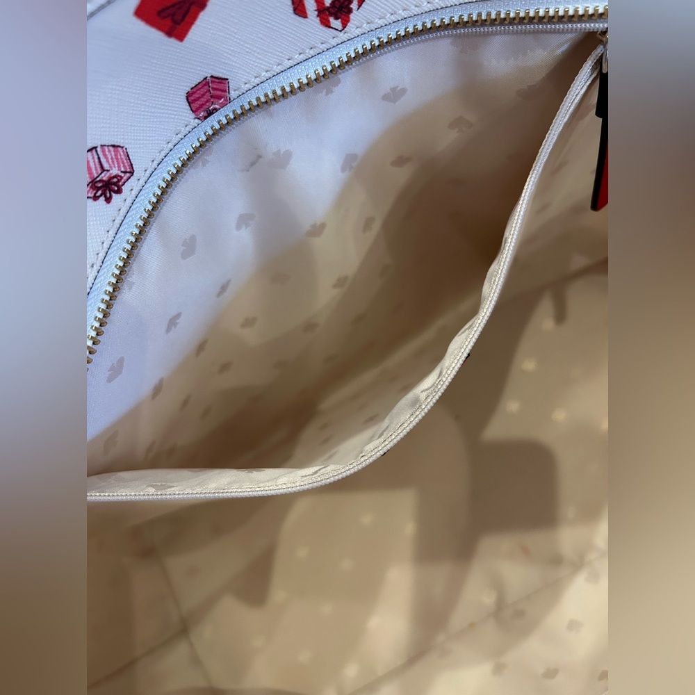 KATE SPADE New York Shore Street Margareta Bag Red Pink Gift Present Pattern - Picture 7 of 15